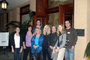 Tour Group at Castle Entrance